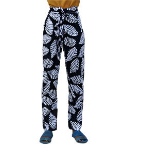 studio 189 Hand-Batik Cotton Fisherman Drop Crotch Pants