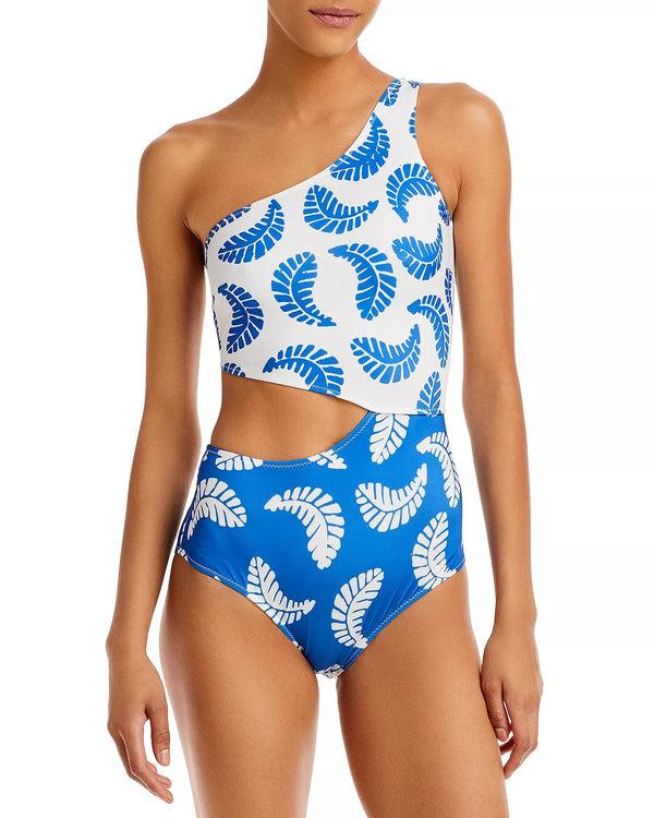 studio 189 Aqua x Studio 189: White & Blue Swimwear
