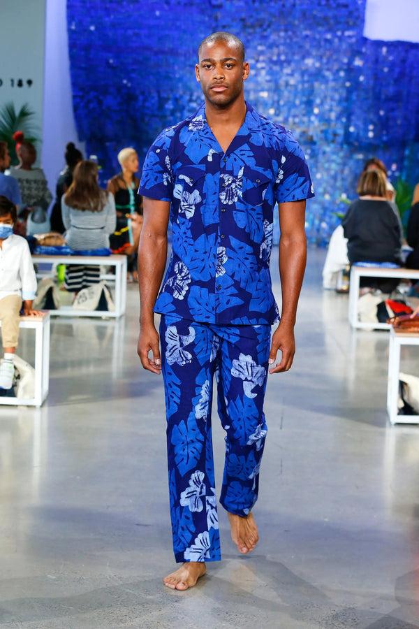 Studio 189 Cotton Alek Camp Shirt