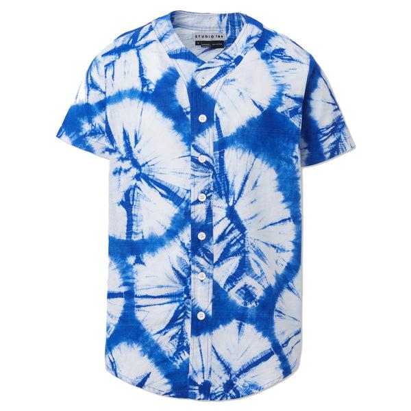 studio 189 Cotton Baseball Short Sleeve Shirt