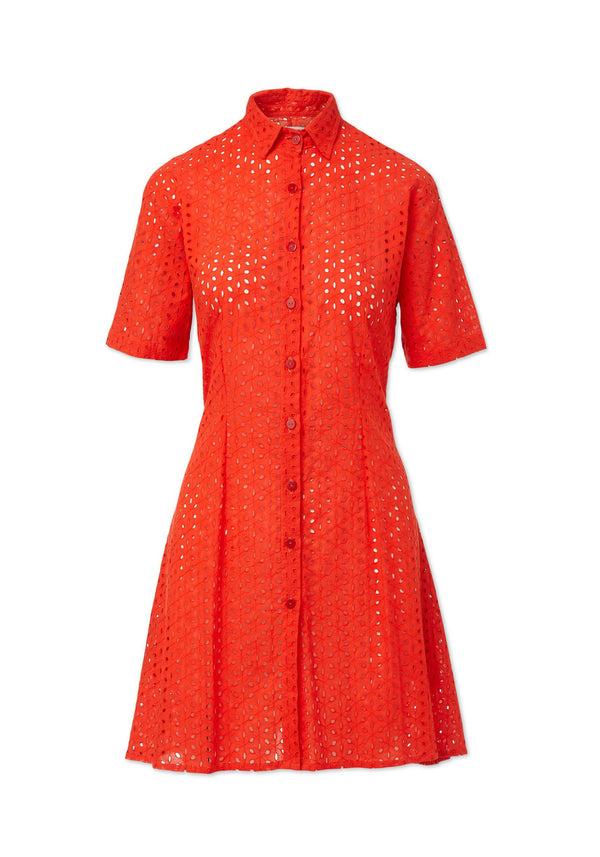 studio 189 Cotton Midi Shirt Dress