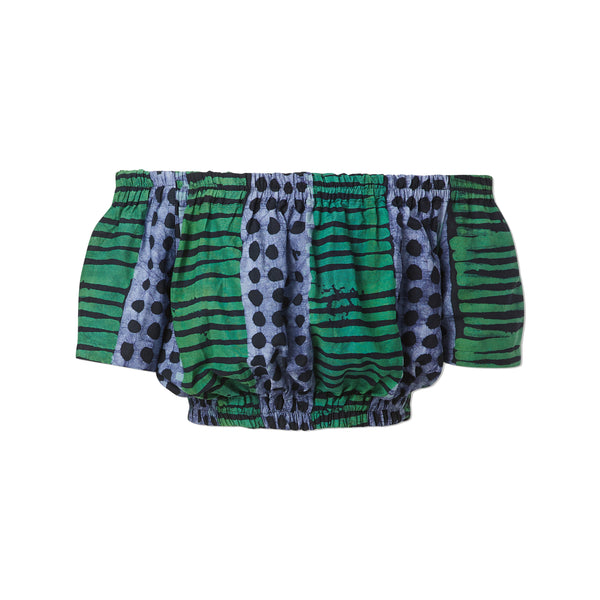 Studio 189 Cotton Off The Shoulder Crop Top