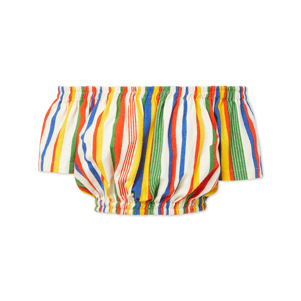 studio 189 Cotton Off The Shoulder Crop Top