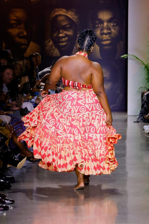 Studio 189 Cotton Tiered Skirt