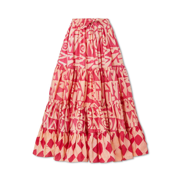 studio 189 Cotton Tiered Skirt