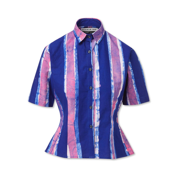 studio 189 Hand-Batik Cotton Fitted Shirt