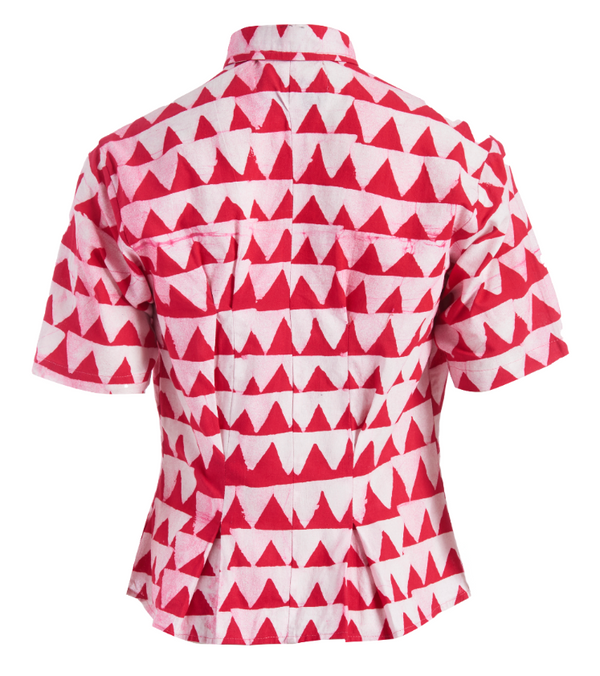 Studio 189 Hand-Batik Cotton Fitted Shirt