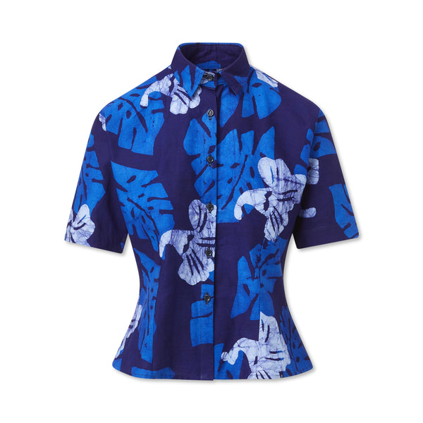 studio 189 Hand-Batik Cotton Fitted Shirt