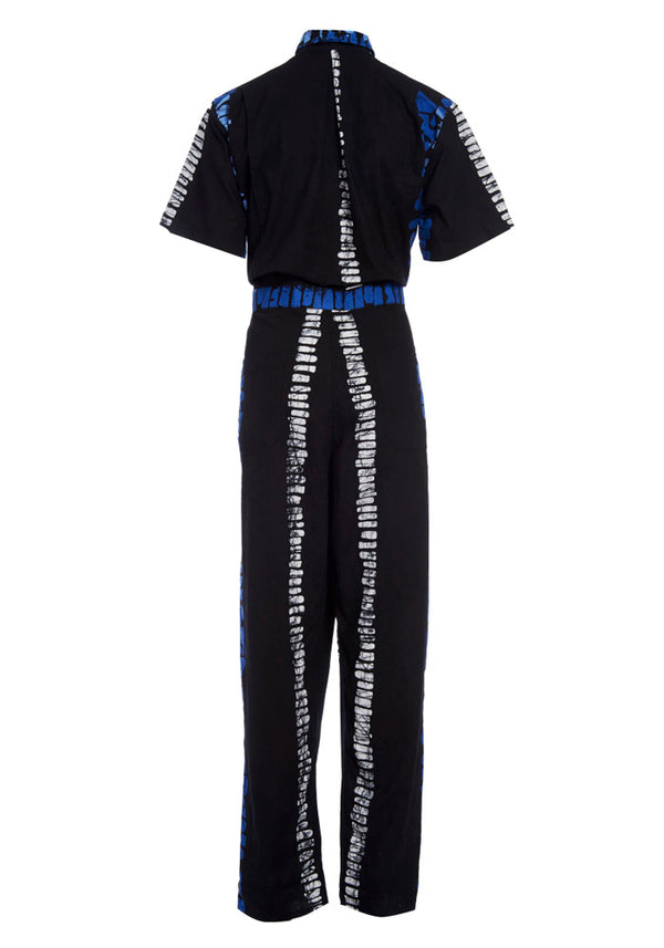 Studio 189 Hand-Batik Cotton Jumpsuit
