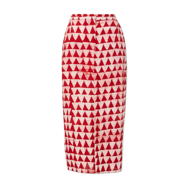 studio 189 Hand-Batik Cotton Pencil Skirt