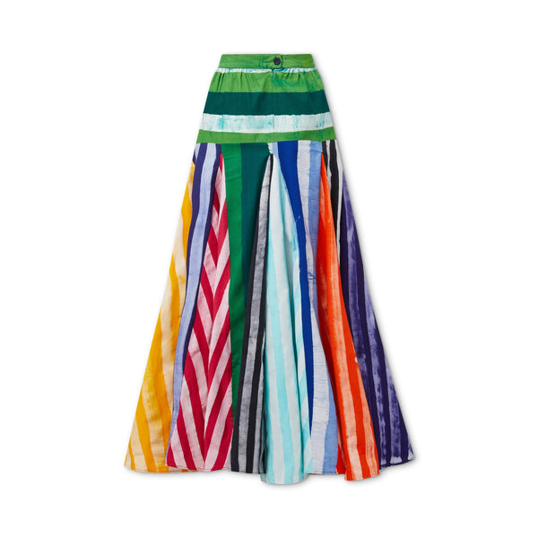 Studio 189 Hand-Batik Mixed Print Alicia Skirt
