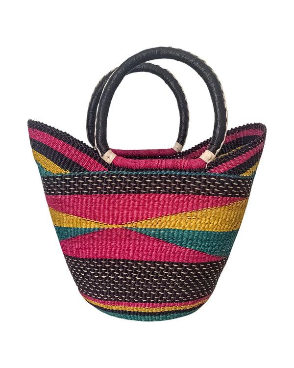 studio 189 Hand-Woven Market Shopping Basket