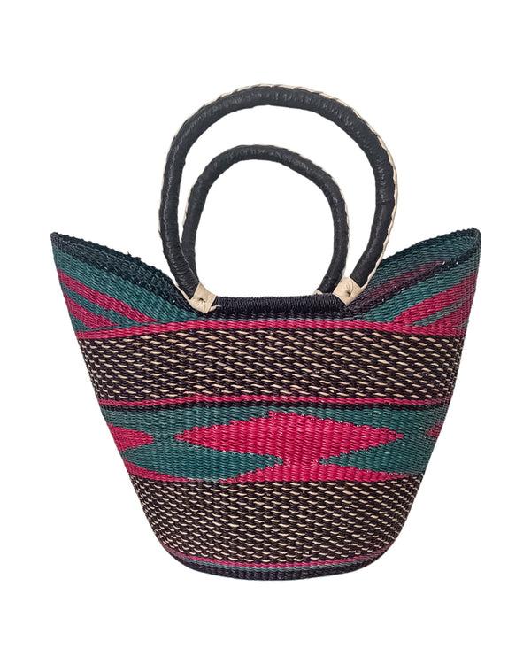 studio 189 Hand-Woven Market Shopping Basket