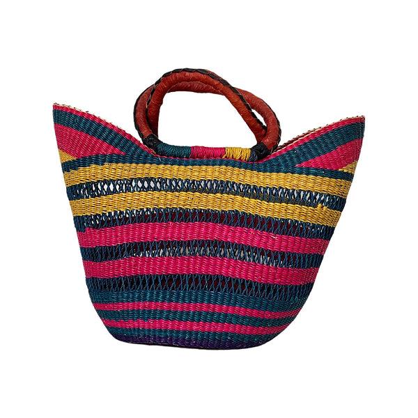 studio 189 Hand-Woven Market Shopping Basket
