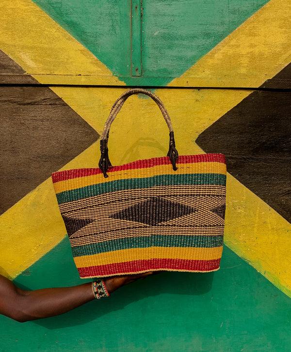 Studio 189 Hand-Woven Raffia Simona Bag