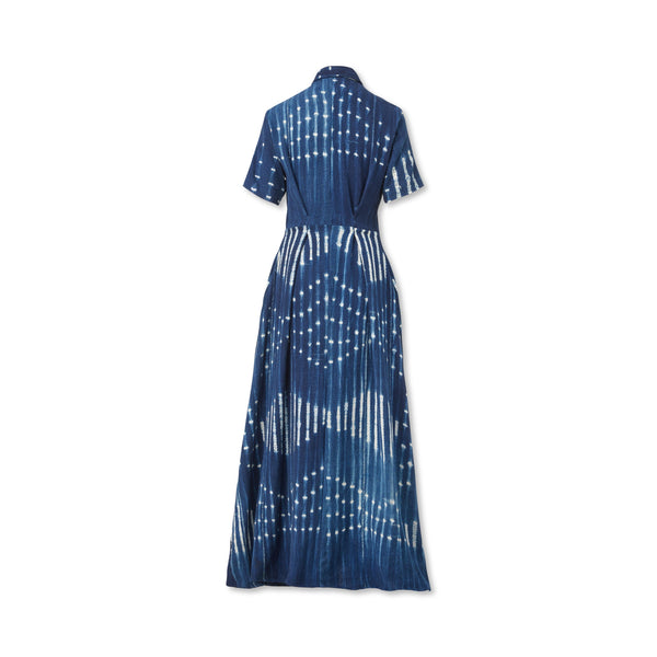Studio 189 Indigo Long Shirt Dress
