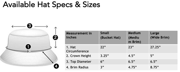 Studio 189 Patchwork Indigo Medium Bucket Hat