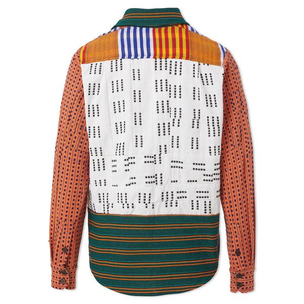 Studio 189 Patchwork Woven Patch-Pocket Jacket