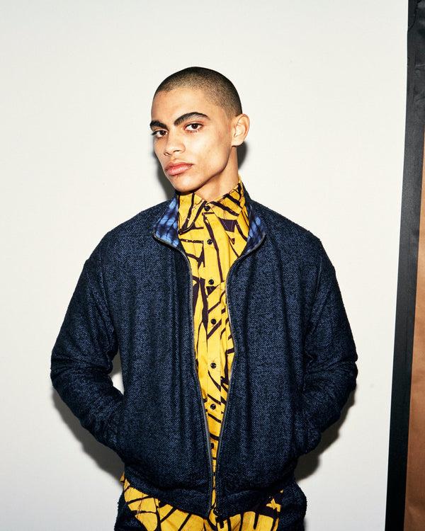 studio 189 Tweed Bomber Jacket