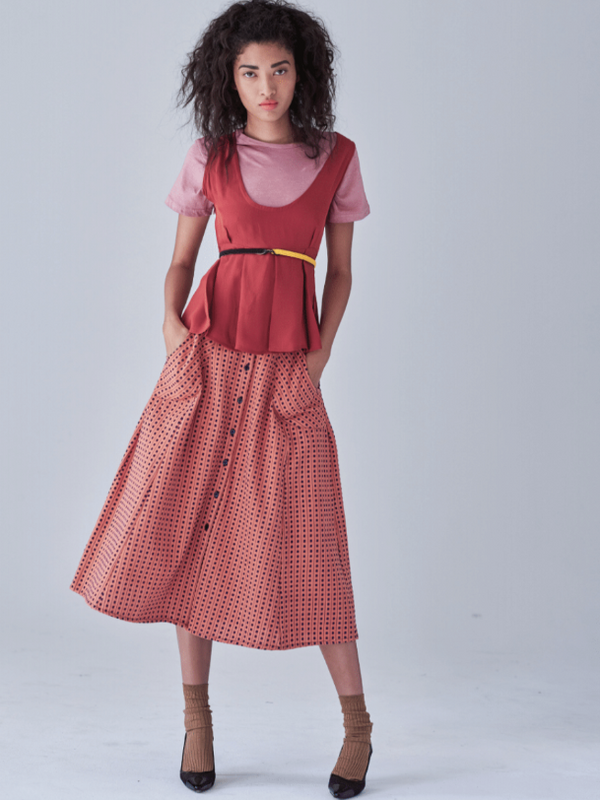 studio 189 Woven A-Line Skirt