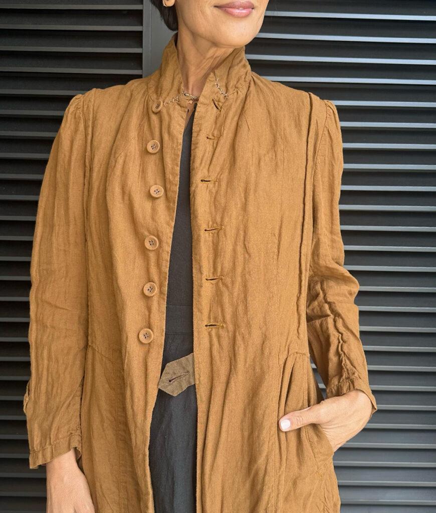 Studio 8 Manteau De Pompier 1800s Coffee Indigo Malt