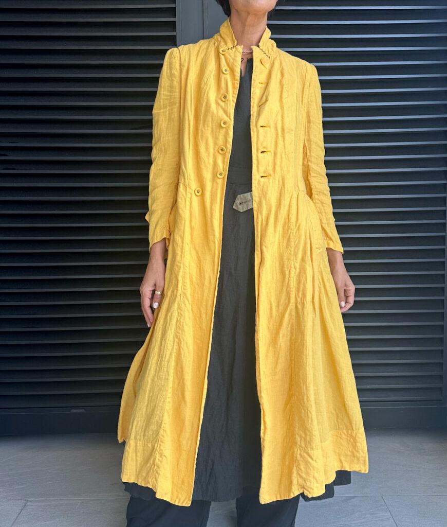 studio 8 Manteau de Pompier 1800s coffee indigo malt