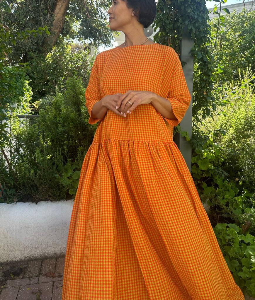 studio 8 Apuntob Dress lemon sky poppy lemon