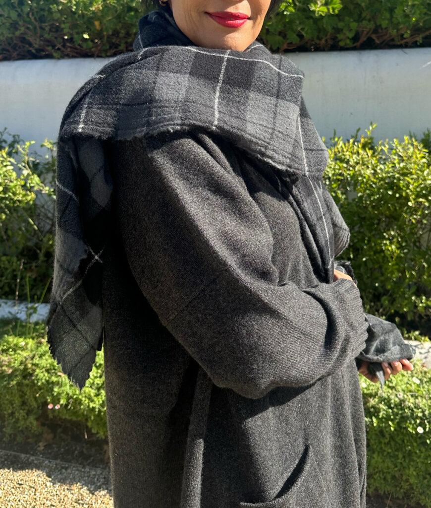 Studio 8 Apuntob Scarf Charcoal