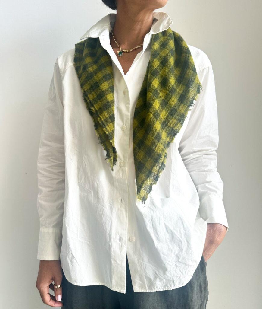 Studio 8 Apuntob Scarf Green