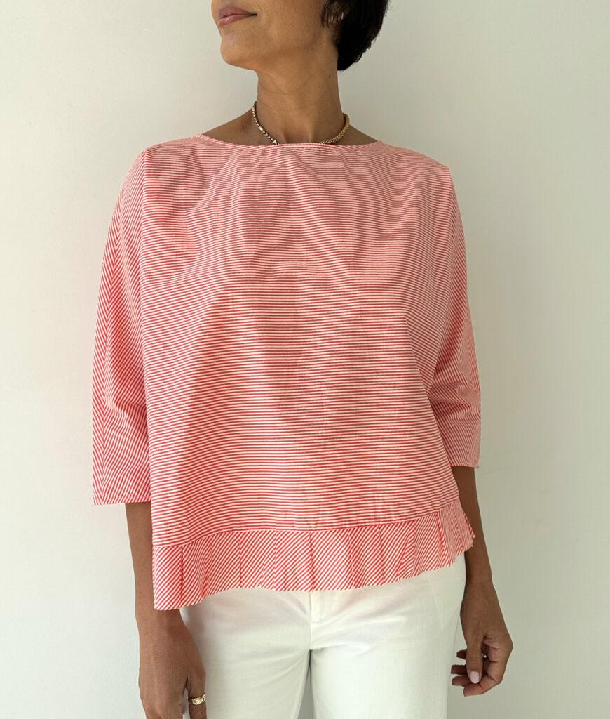 Studio 8 Apuntob Shirt Blue Lemon Poppy Sky