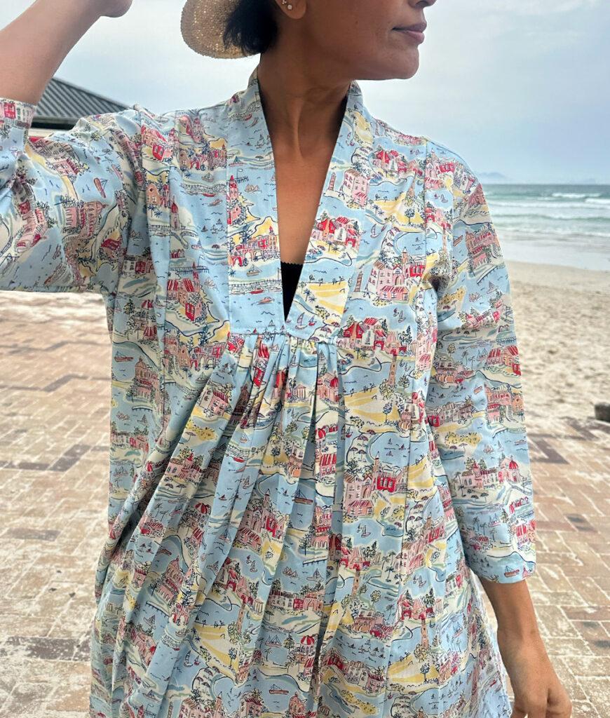 Studio 8 Atlantic Ocean Dress Red