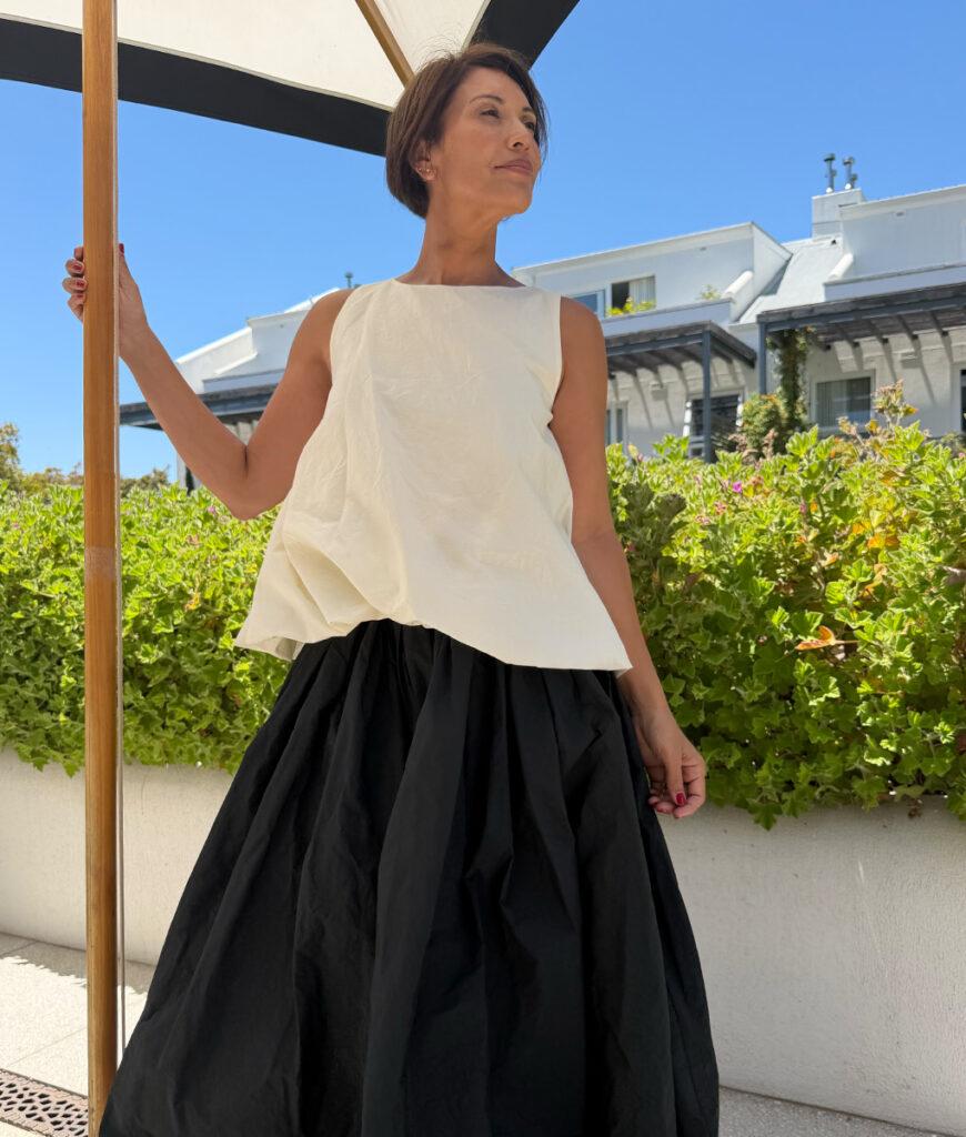 studio 8 Bubble Vest natural