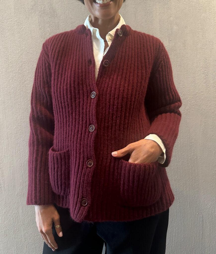 studio 8 Casey Casey Cardigan blackberry