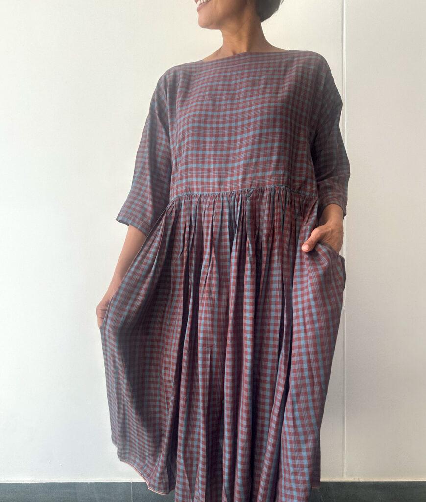 studio 8 Checks dress blue