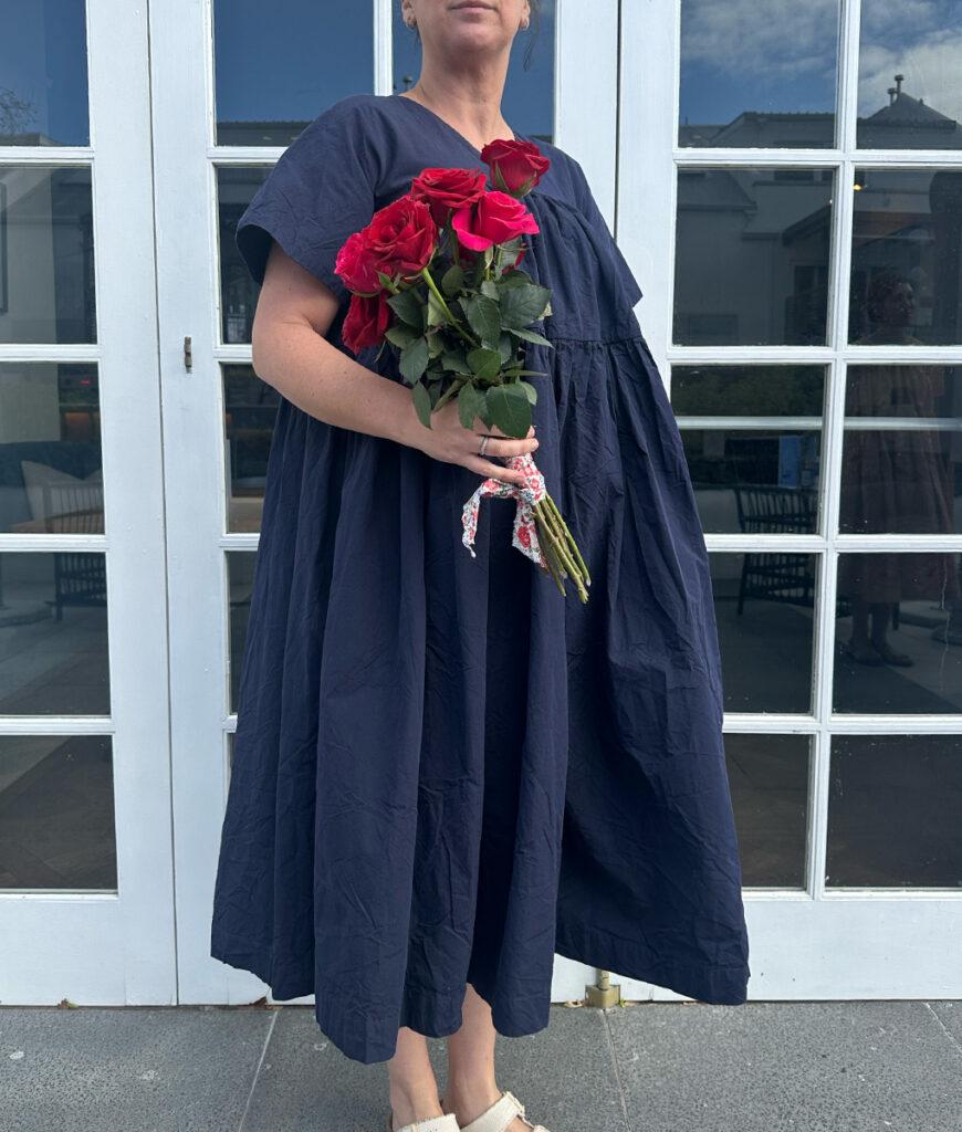 studio 8 Elsa dress navy