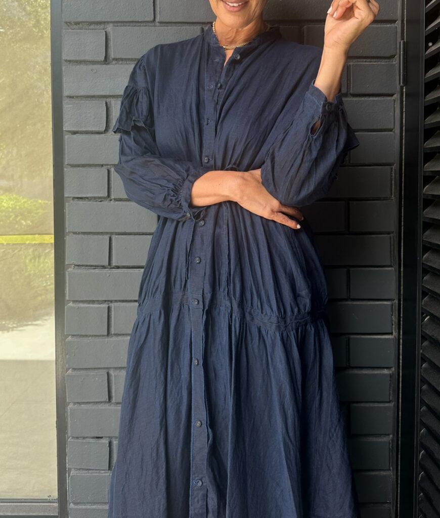 Studio 8 Frill Dress Black Char