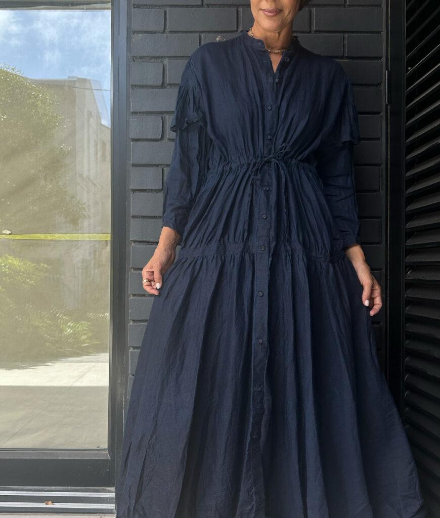 studio 8 Frill Dress black char