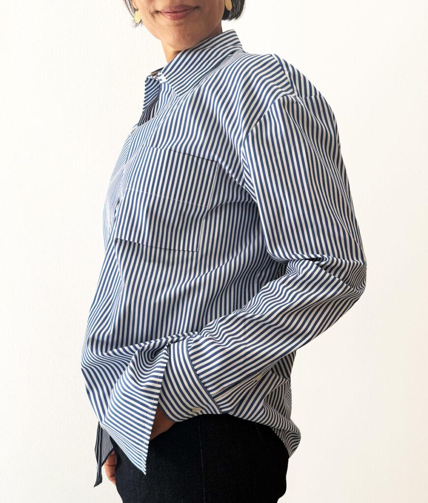 Studio 8 Imny Shirt Stripe White