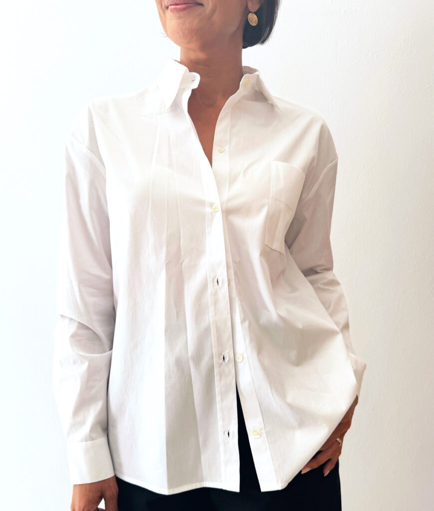 studio 8 Imny shirt stripe white