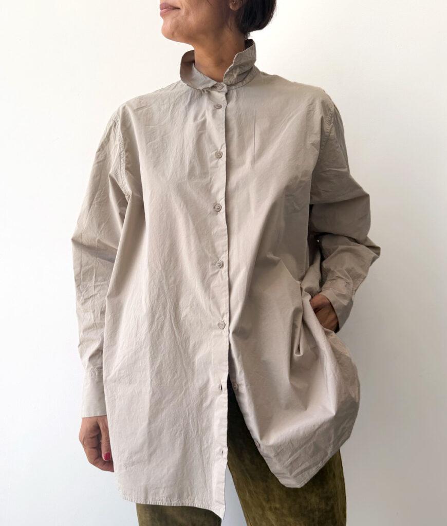 Studio 8 PI Taffeta Shirt Mastic