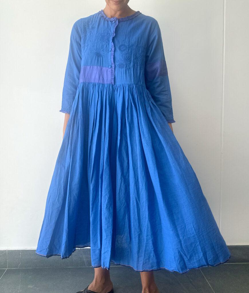 studio 8 Runaway Bicycle dress blue