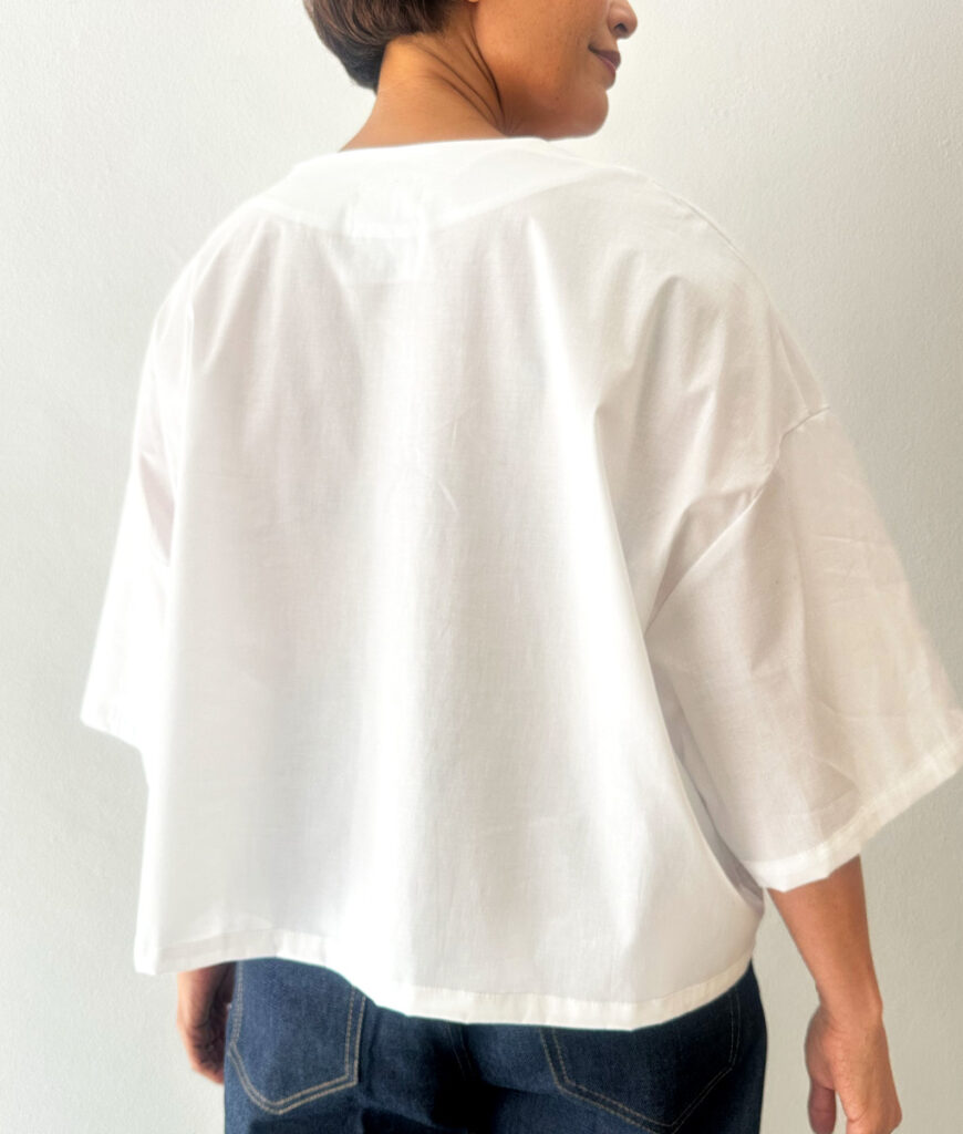 Studio 8 SB V Neck Top White