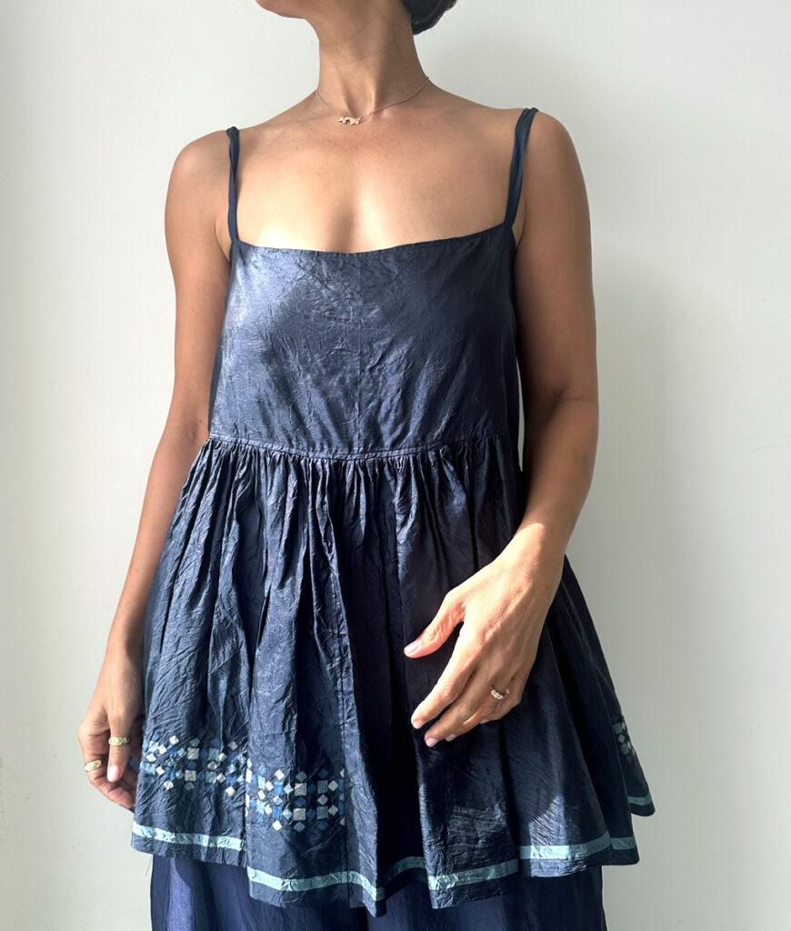 studio 8 Silk Cami navy