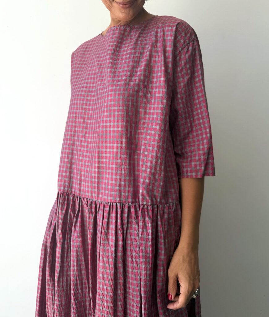 Studio 8 Silk Dress Rasberry