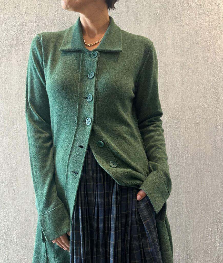 studio 8 Toni&Savannah Long Coatigan green