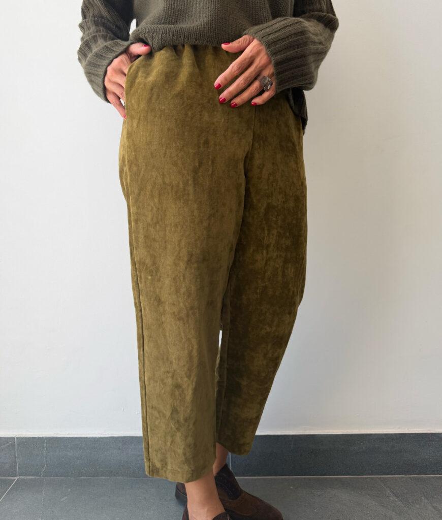 studio 8 Velvet pant forest