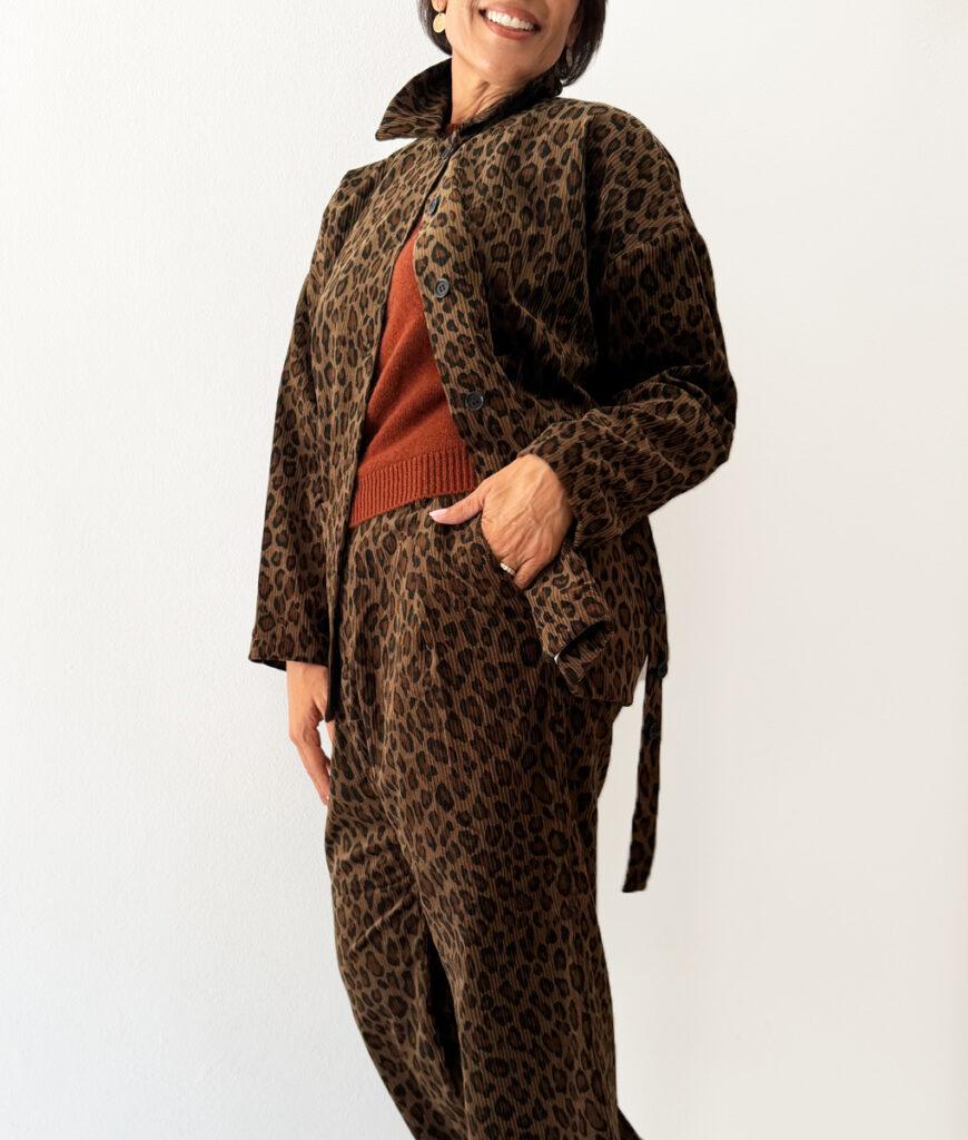 Studio 8 Work Jacket Leopard