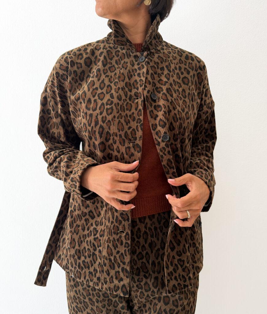 studio 8 Work Jacket leopard