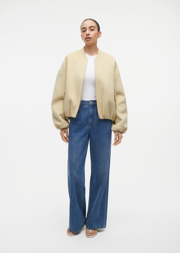studio ar AHTI Wool Bomber Jacket