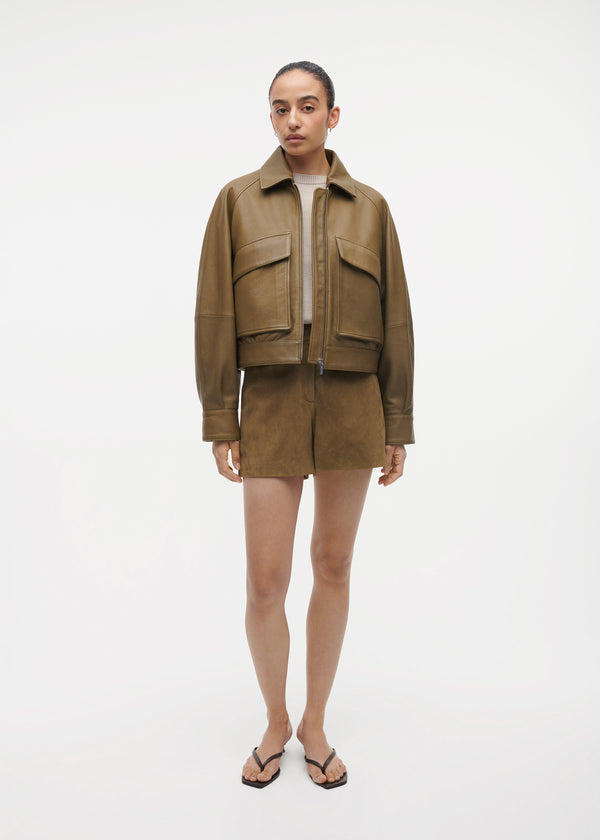 studio ar ANA Leather Jacket